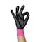 Safe Handler Nitrile Firm Grip Work Gloves, OSFM, Pink (12-Pack) BLSH-ESRG-17P - alternate 2